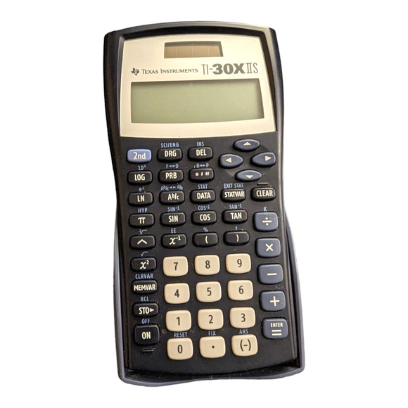 Texas Instruments TI-30x IIS Two-Line Scientific Calculator Works - Picture 5 of 5